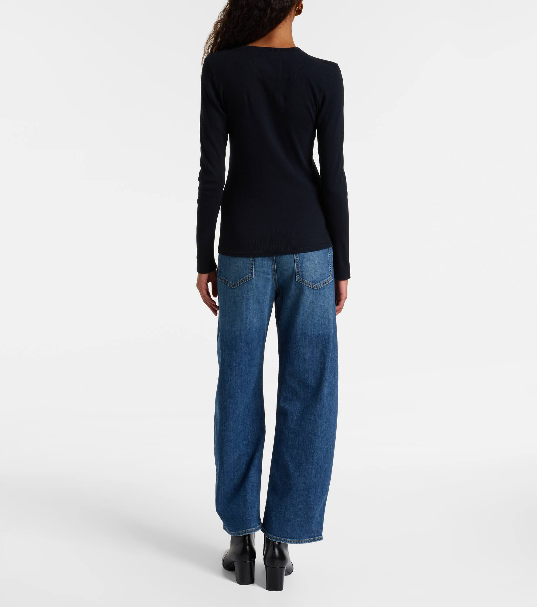 Jordan cotton Henley shirt - 3