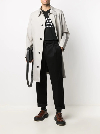 Neil Barrett belted cropped trousers  outlook