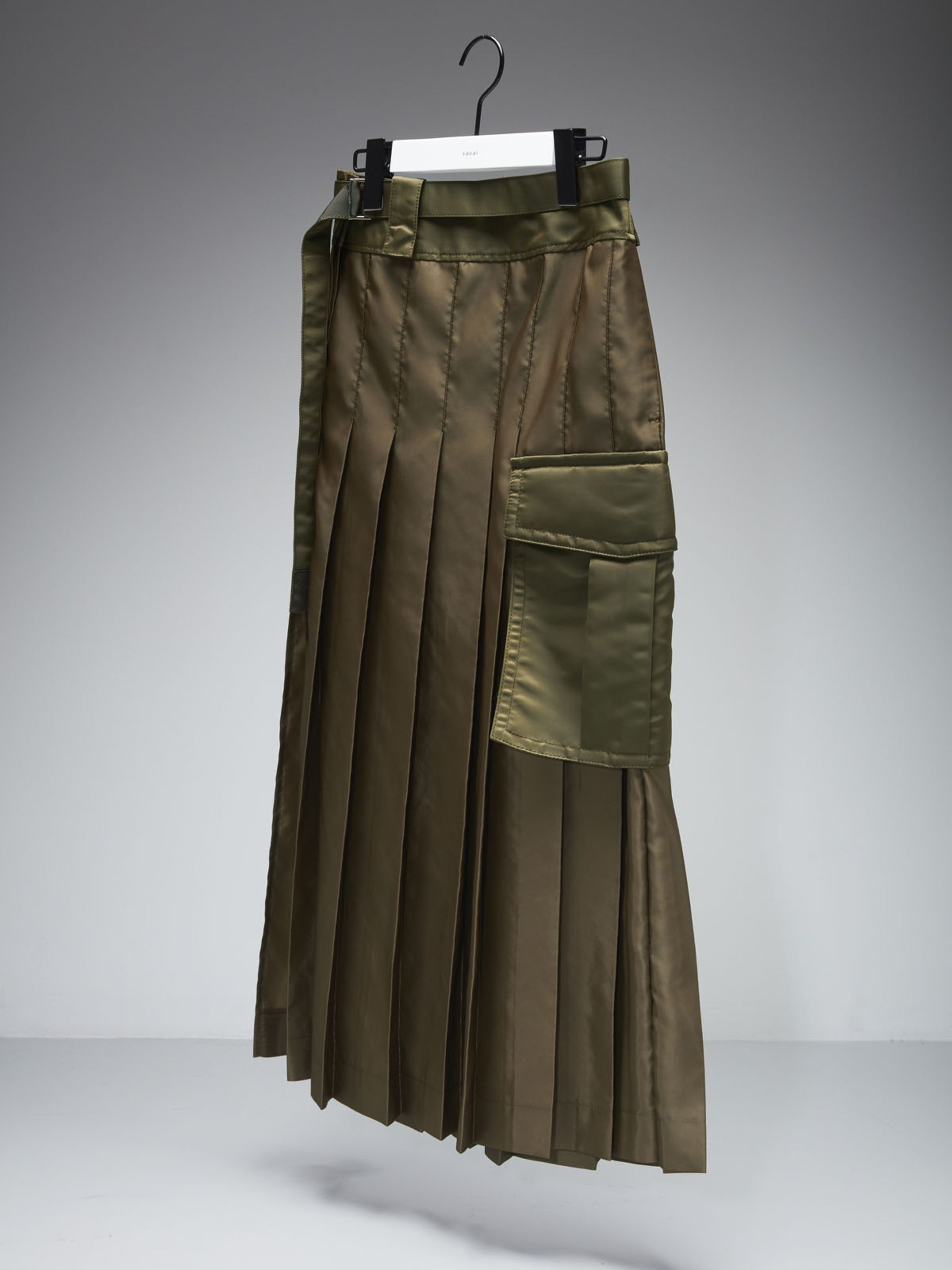 Nylon Twill Skirt