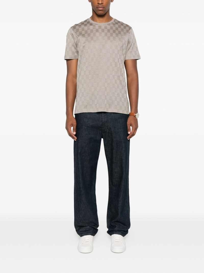 Paul & Shark checked cotton T-shirt outlook