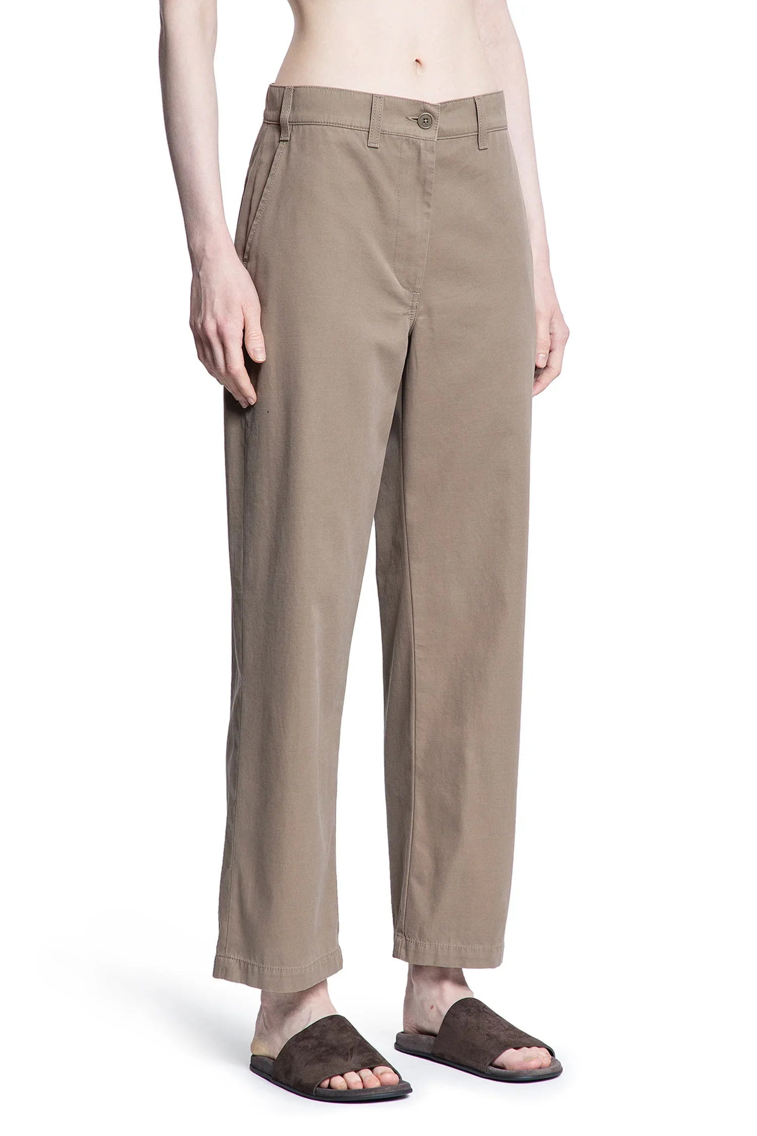 Zalenka-Pants-In-Cotton-And-Cashmere - 2