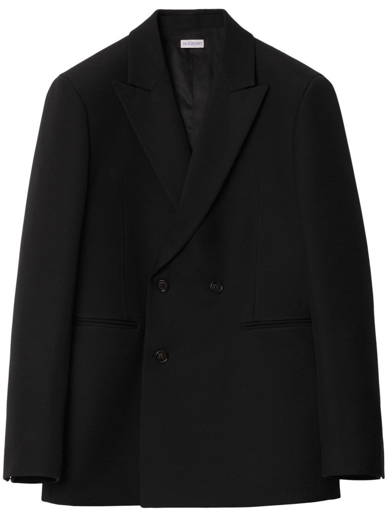 tailored double-breasted blazer 1