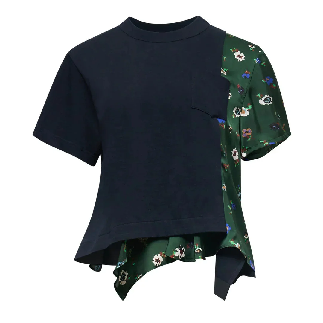 Floral Print T-Shirt - 1