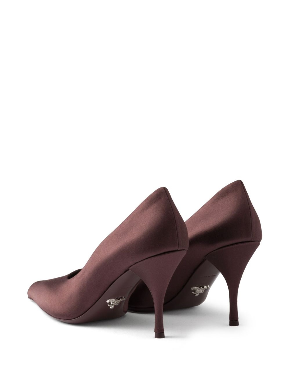 85mm satin pumps - 3