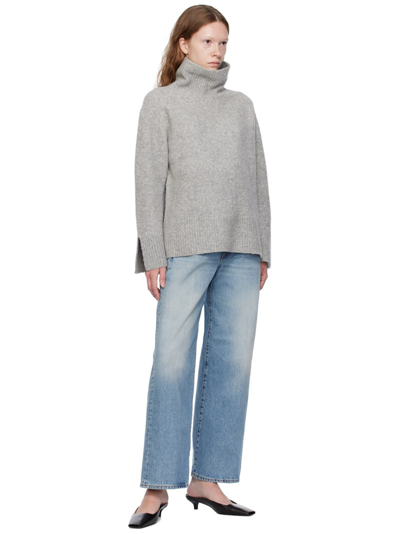 6397 Blue Wide Jeans outlook