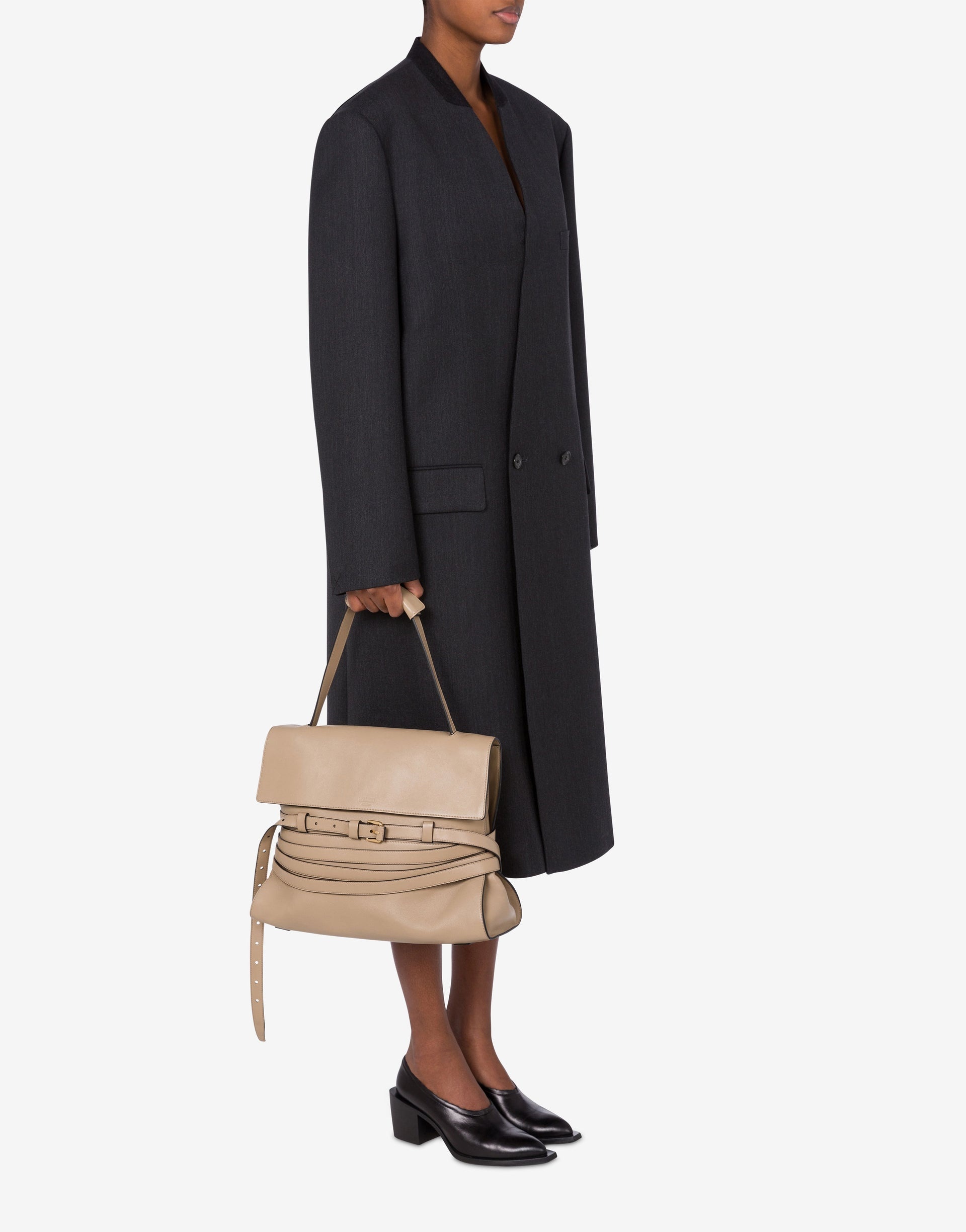 MOSCHINO TIE ME BAG MEDIUM - 4