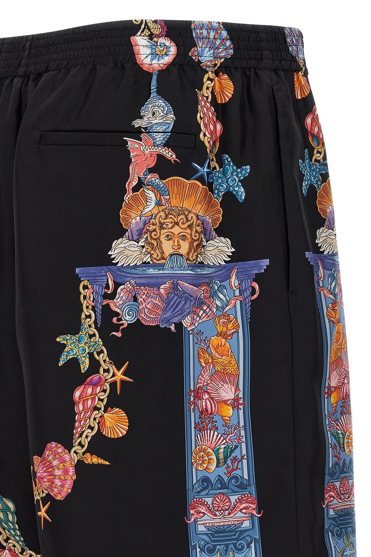 Versace Men 'Coral Theatre' Print Bermuda Shorts - 4