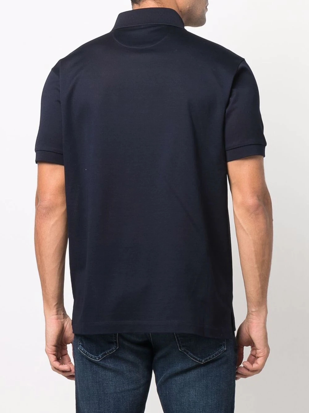 Signature Stripe-trim polo shirt - 4