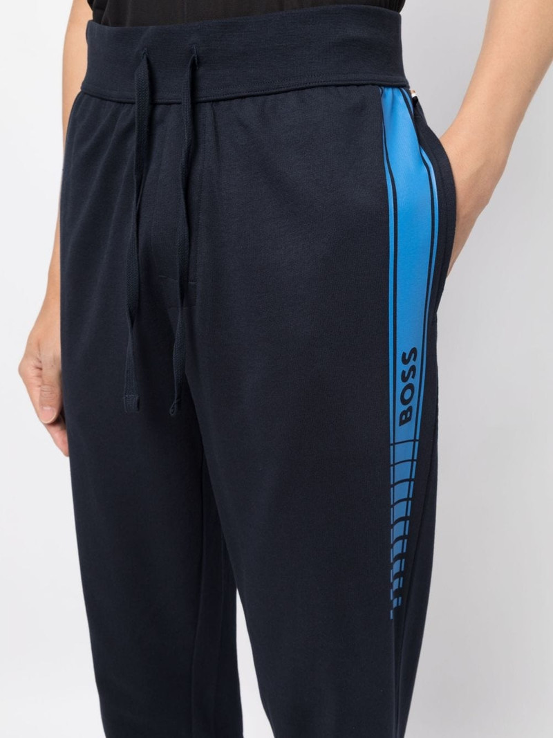 Authentic logo-tape track pants 5