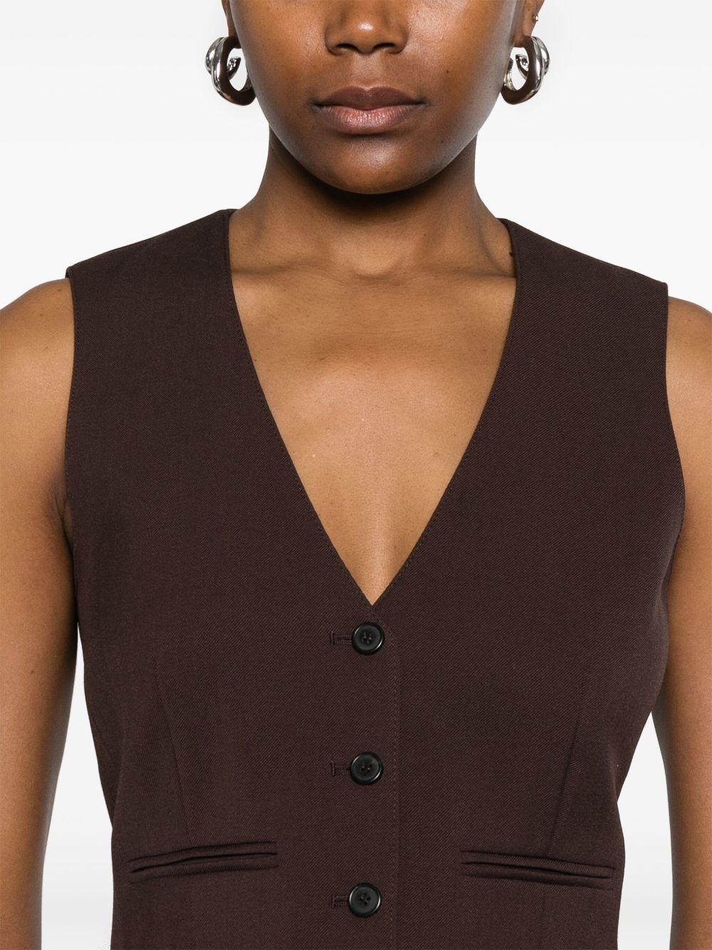 virgin wool waistcoat - 5