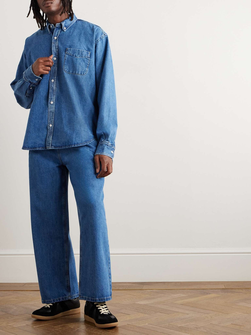 The Frankie Shop Sinclair Denim Shirt outlook