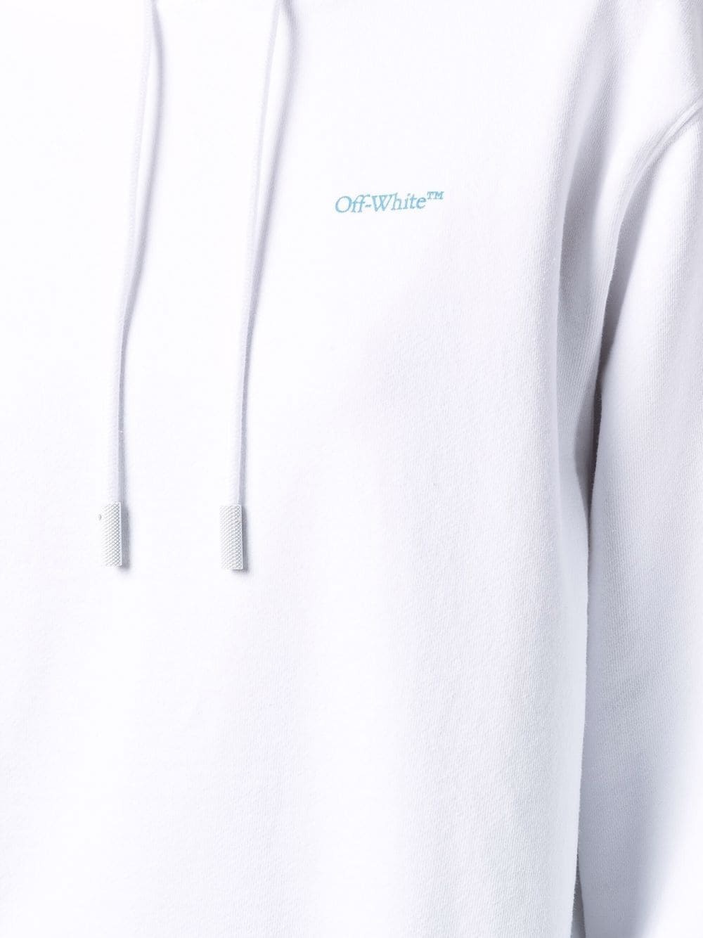 logo-print drawstring hoodie - 5
