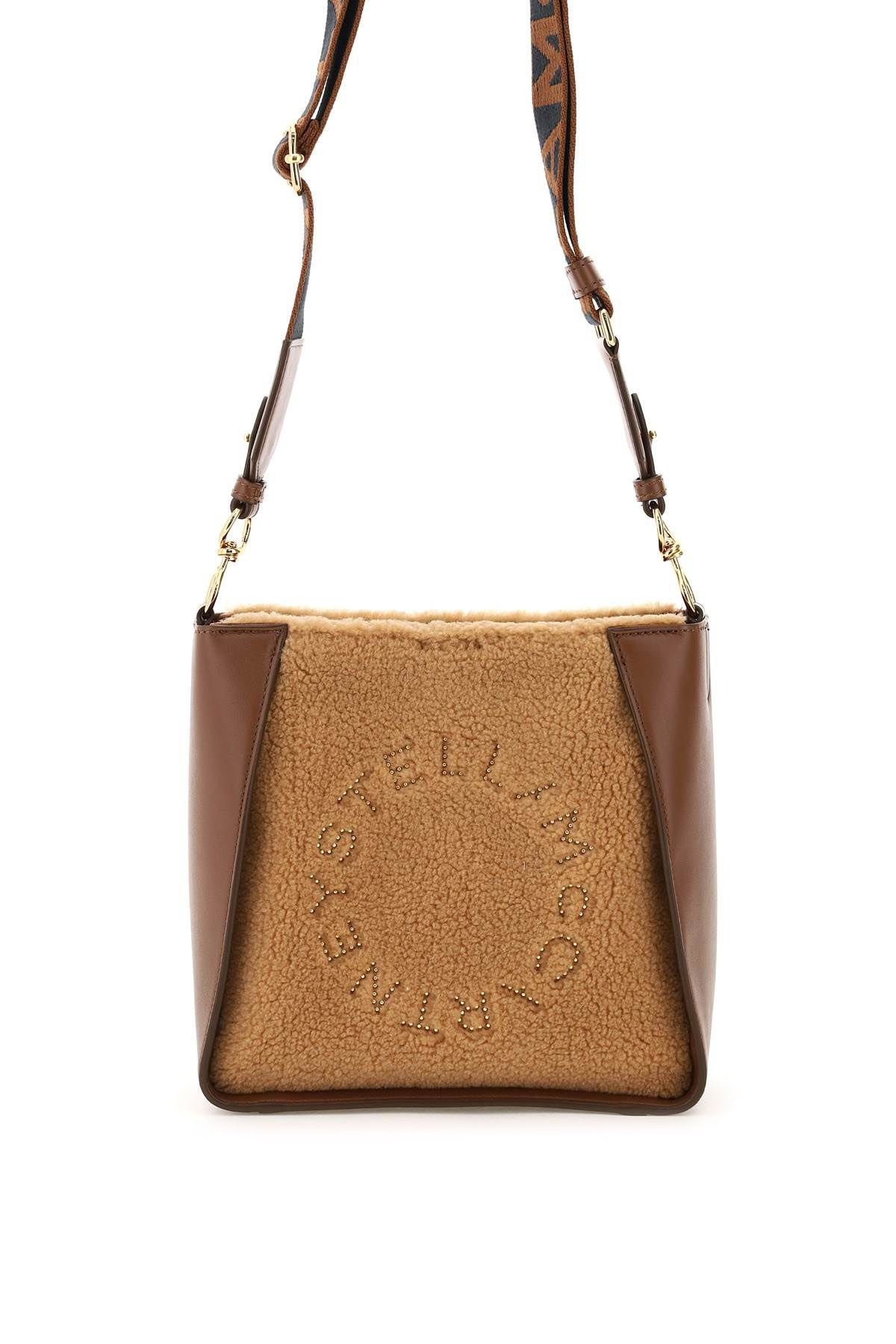 FAUX SHEARLING CROSSBODY BAG - 1