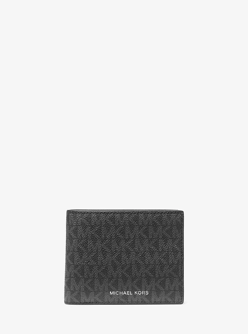 Harrison Logo Billfold Wallet With Passcase - 1