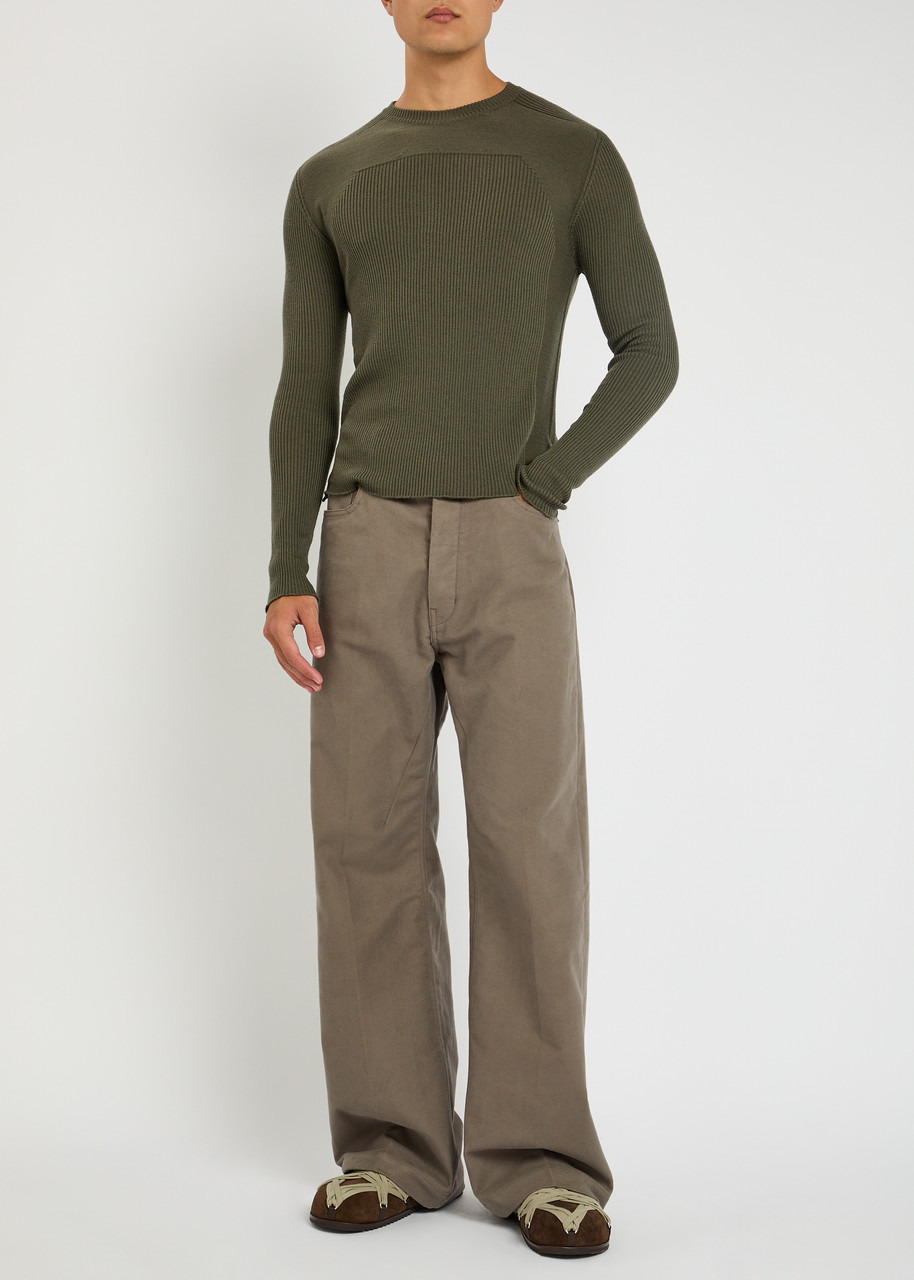 Rick Owens Ribbed Wool Jumper - 4