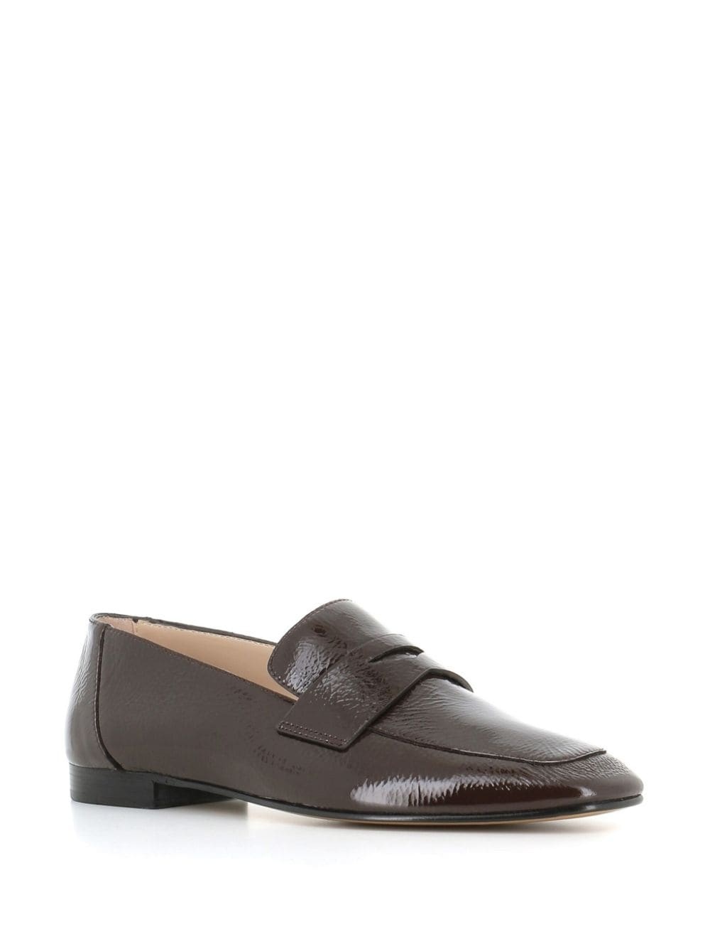 penny-slot patent-leather loafers - 2