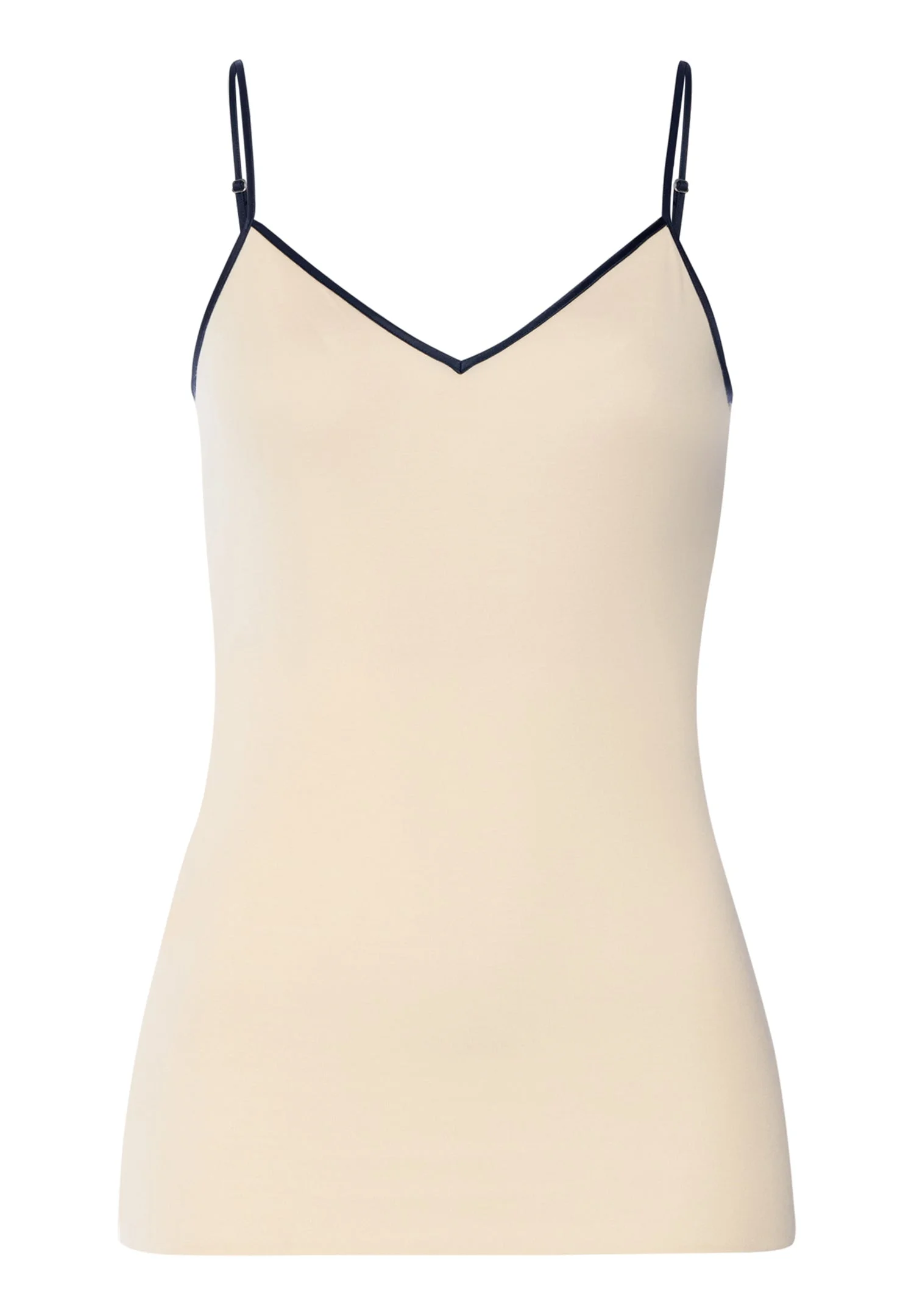 Cotton Seamless V-Neck Cotton Camisole - 1