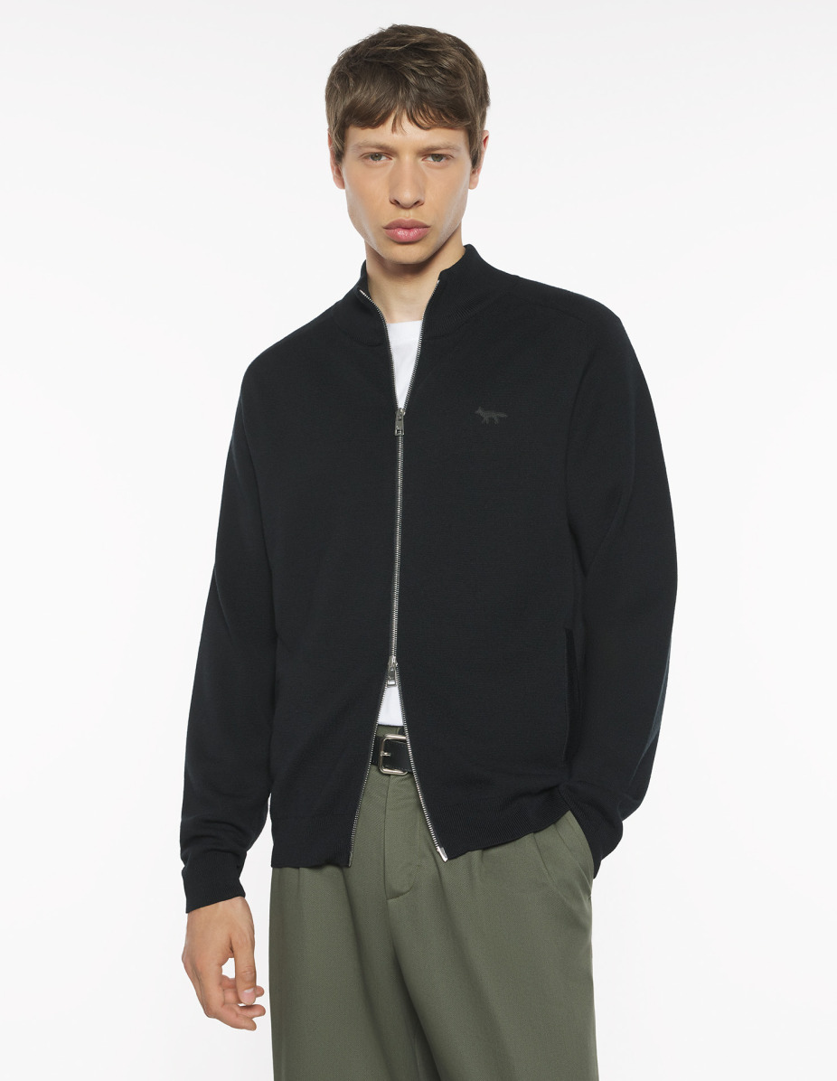 TECHNICAL MERINO WOOL KNITTED JACKET - 3