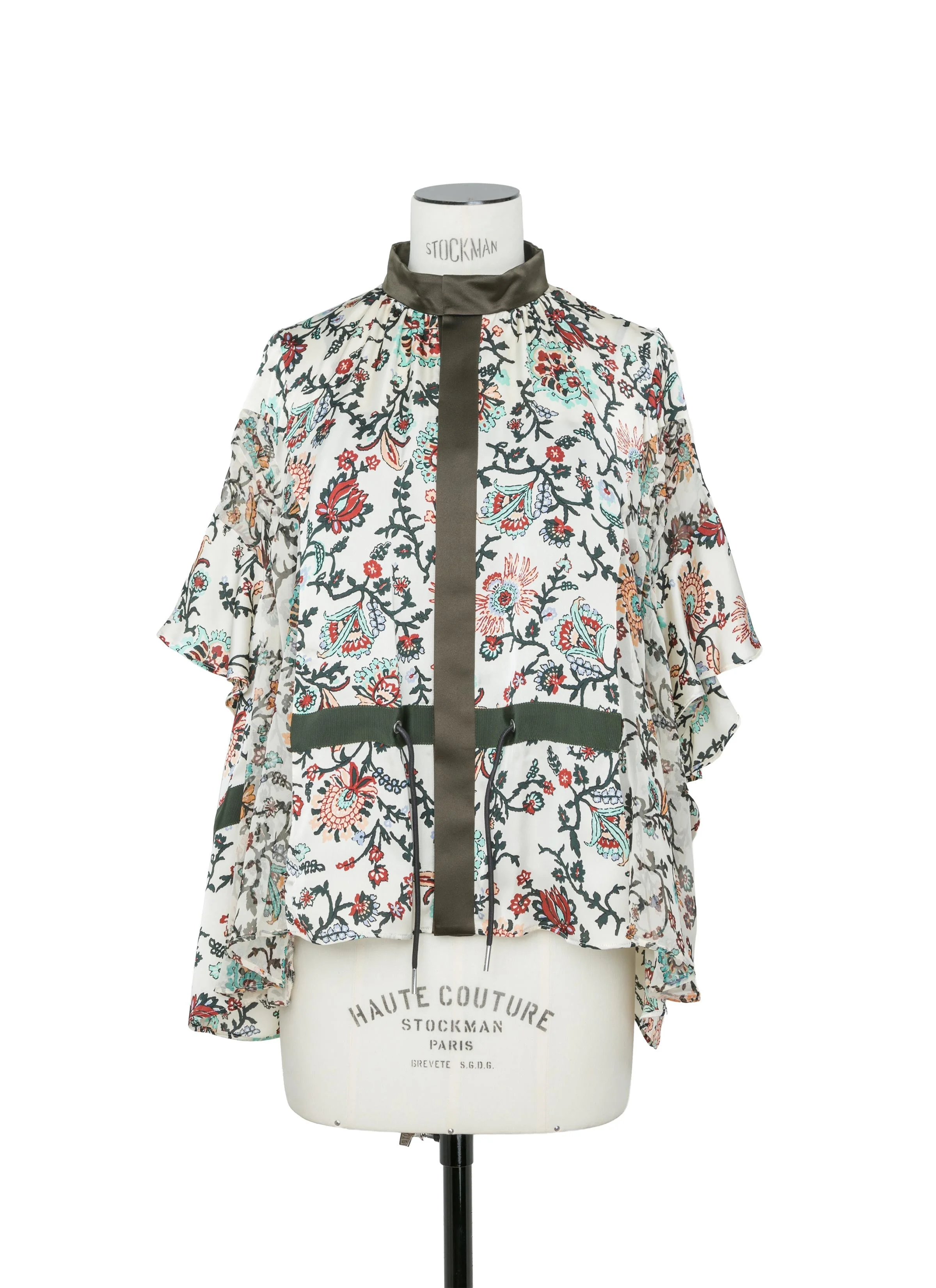 Floral Print Blouse - 1