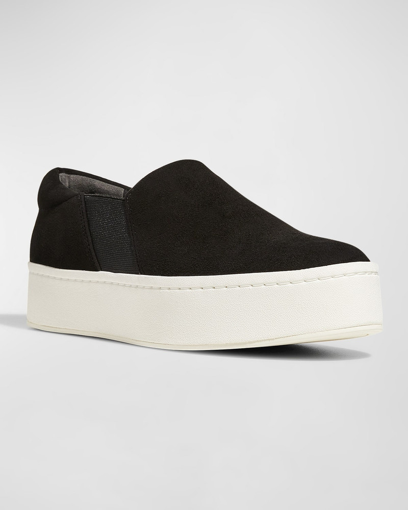 Vince Warren Suede Platform Skate Sneakers outlook
