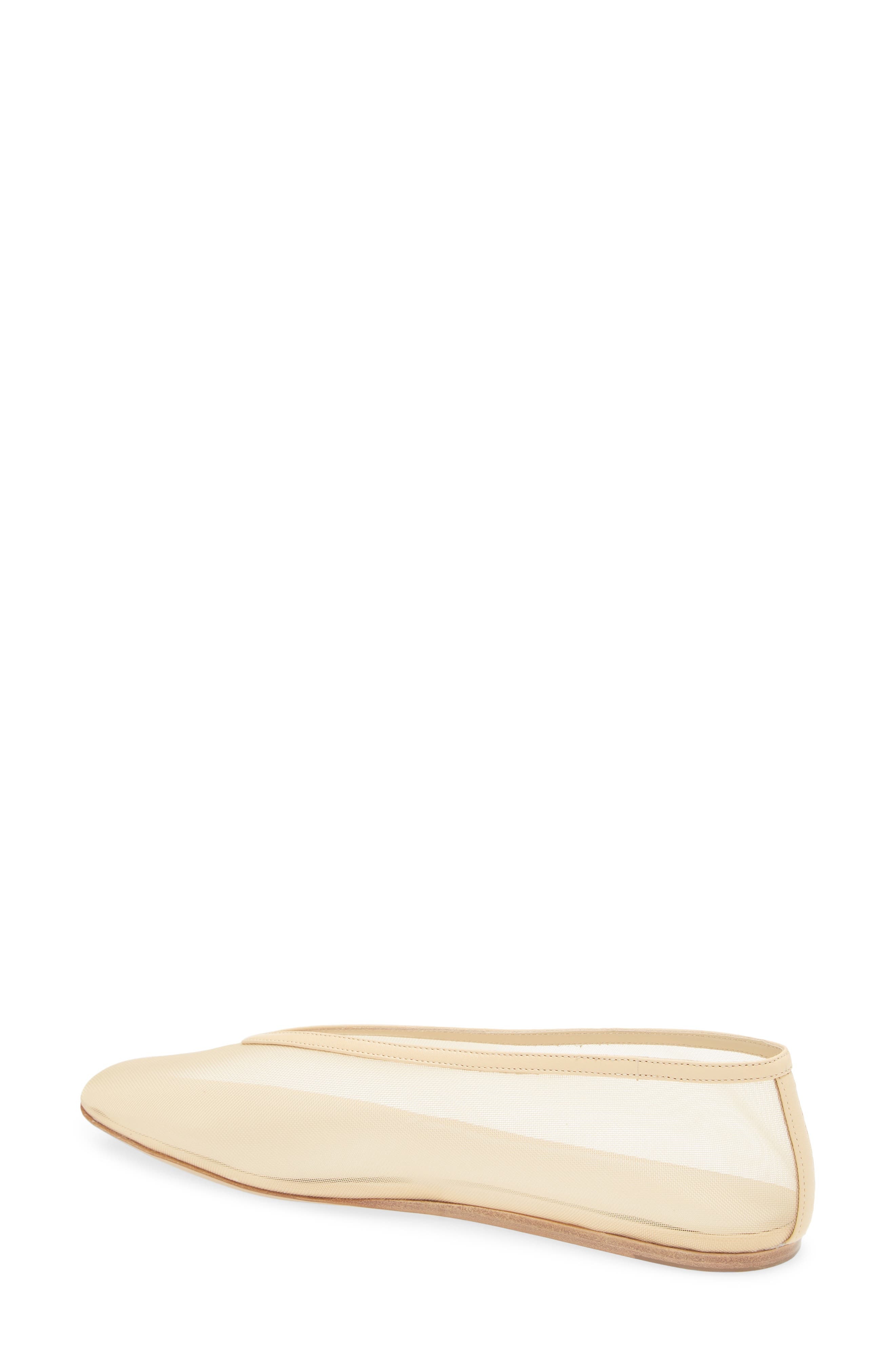Le Monde Beryl Luna Mesh Ballet Flat in Sand at Nordstrom - 2
