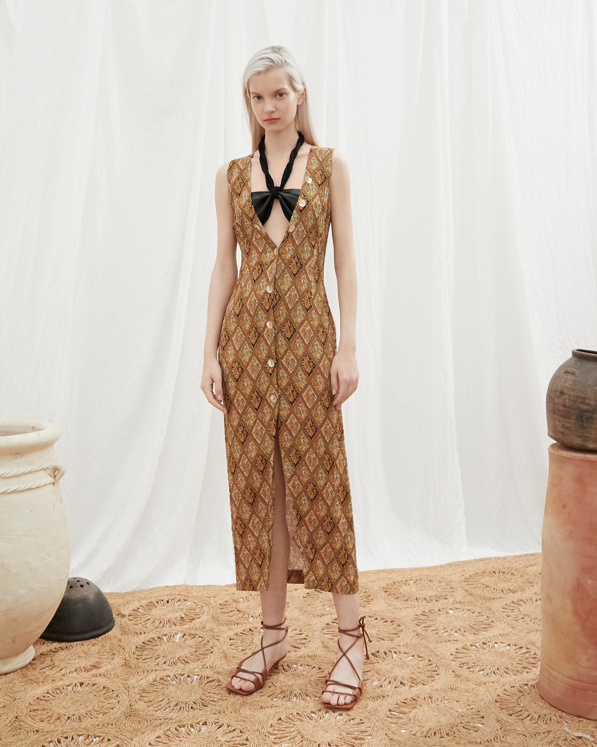 Bodycon Maxi Dress - 2