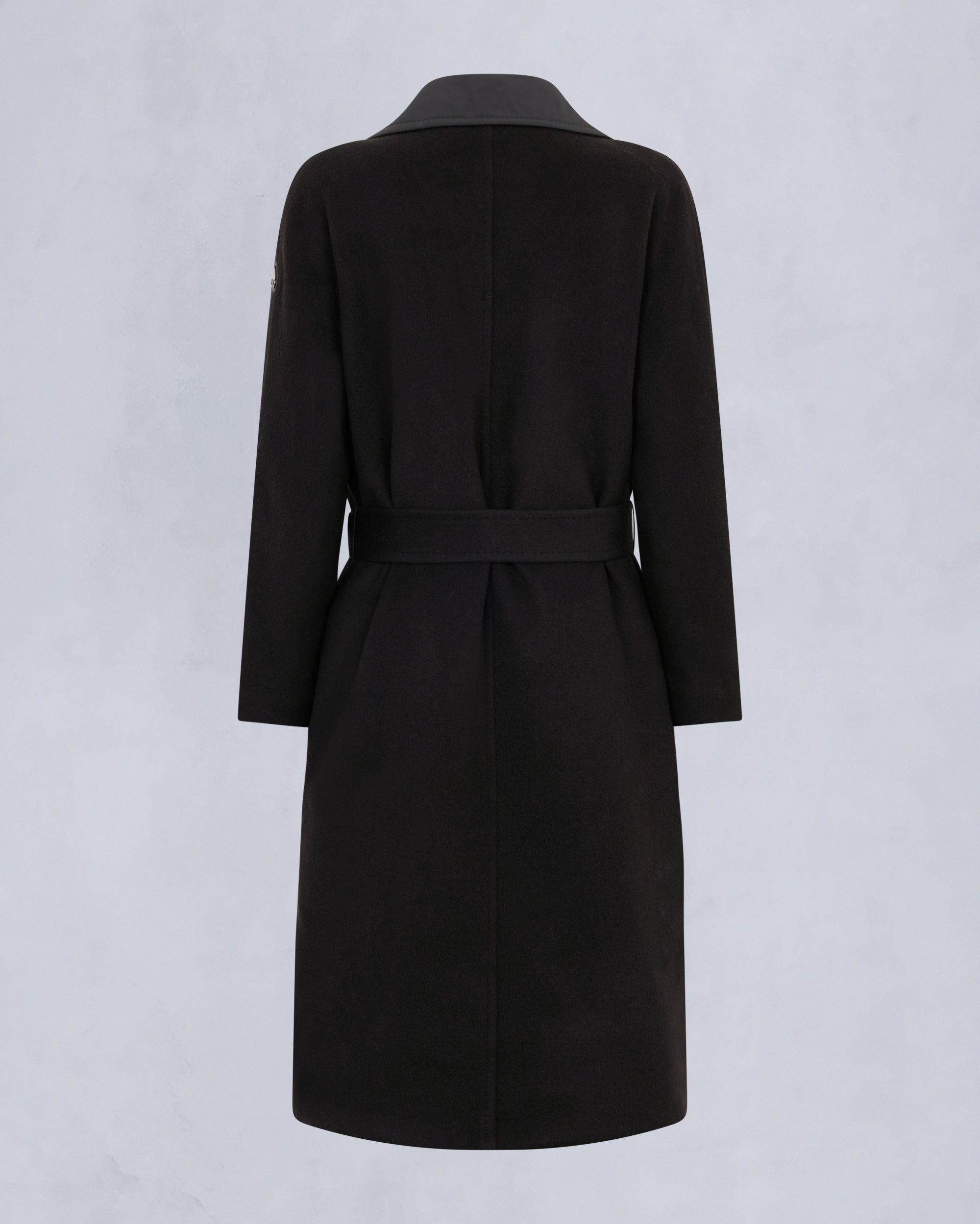LAFLEUR WOOL LONG WRAP COAT - 5