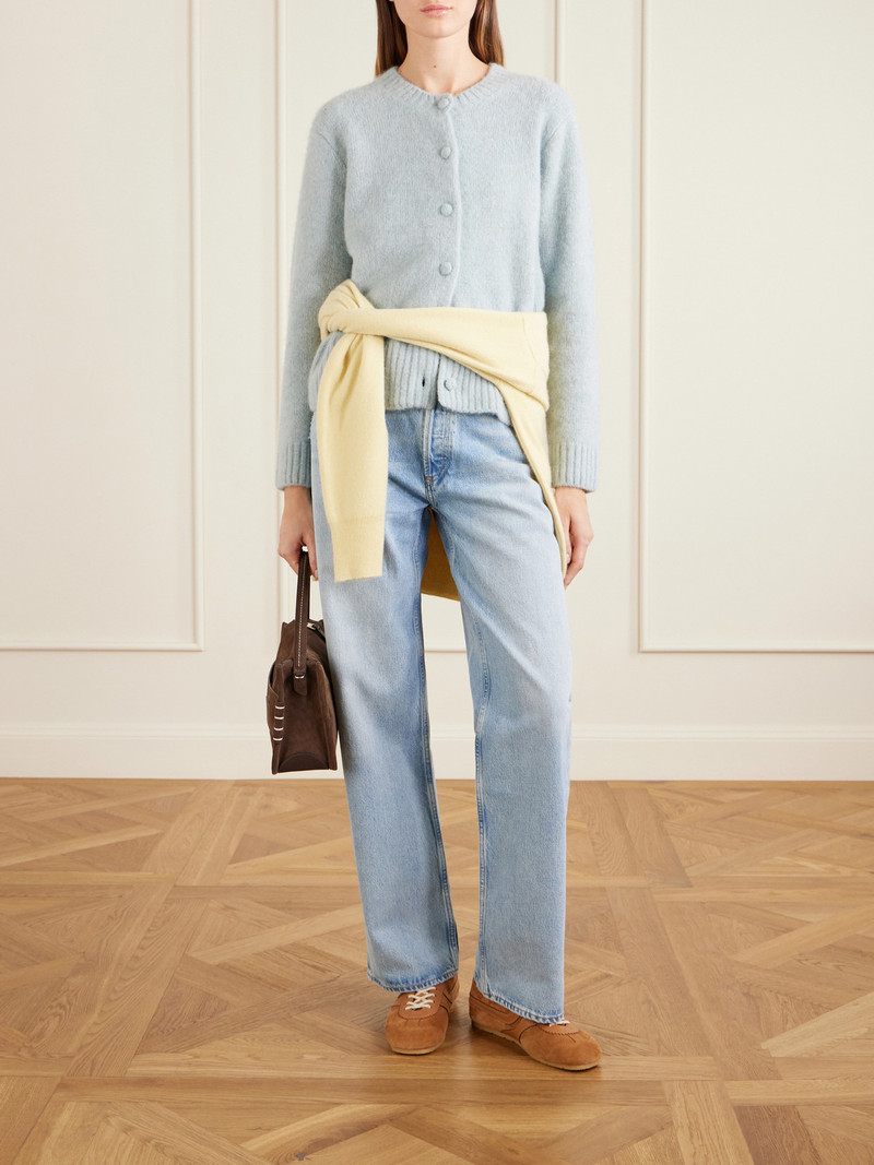 The Elder Statesman Indie Alpaca-blend Cardigan outlook