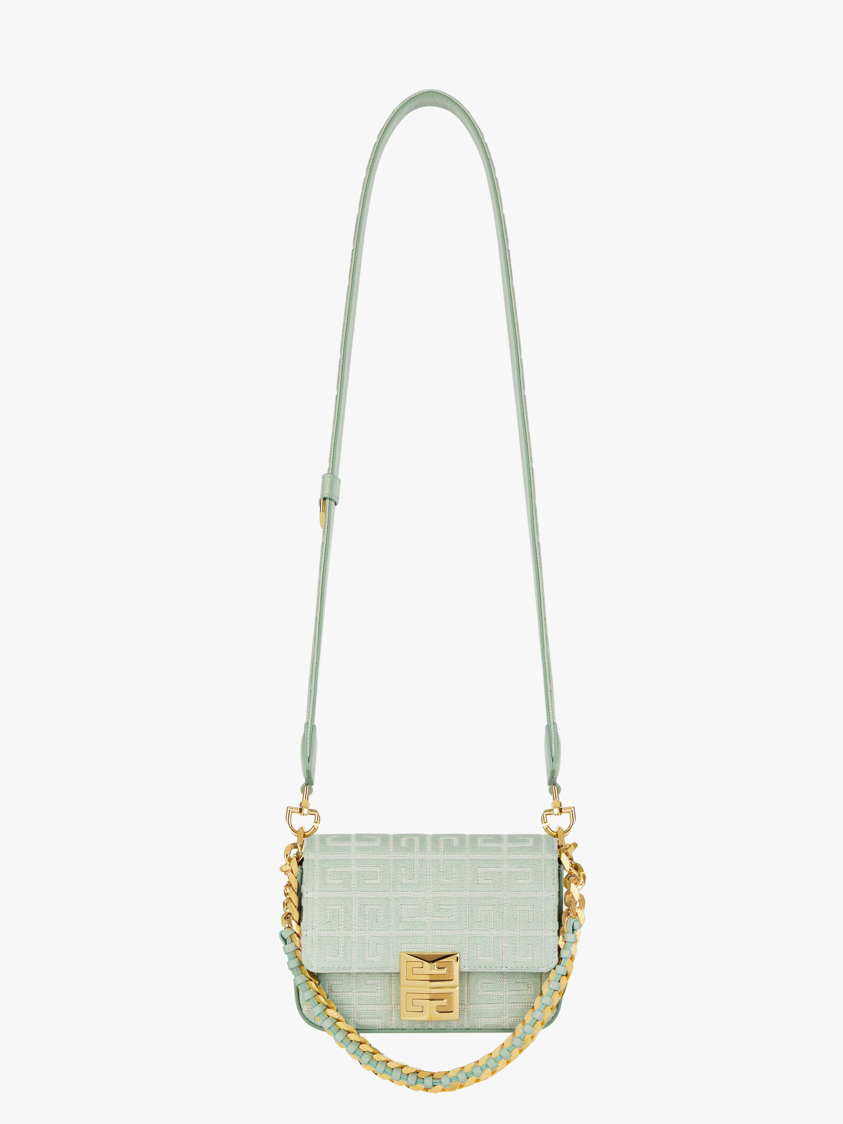 SMALL 4G BAG IN 4G EMBROIDERY WITH CHAIN - 3