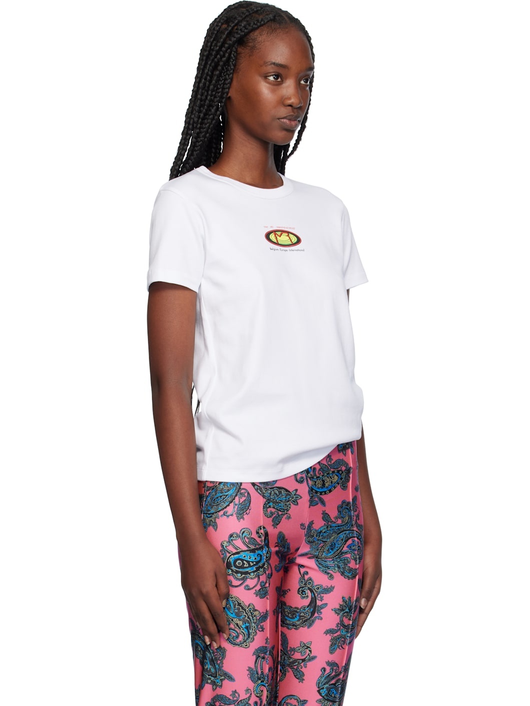 White Mover's Fitted T-shirt - 2