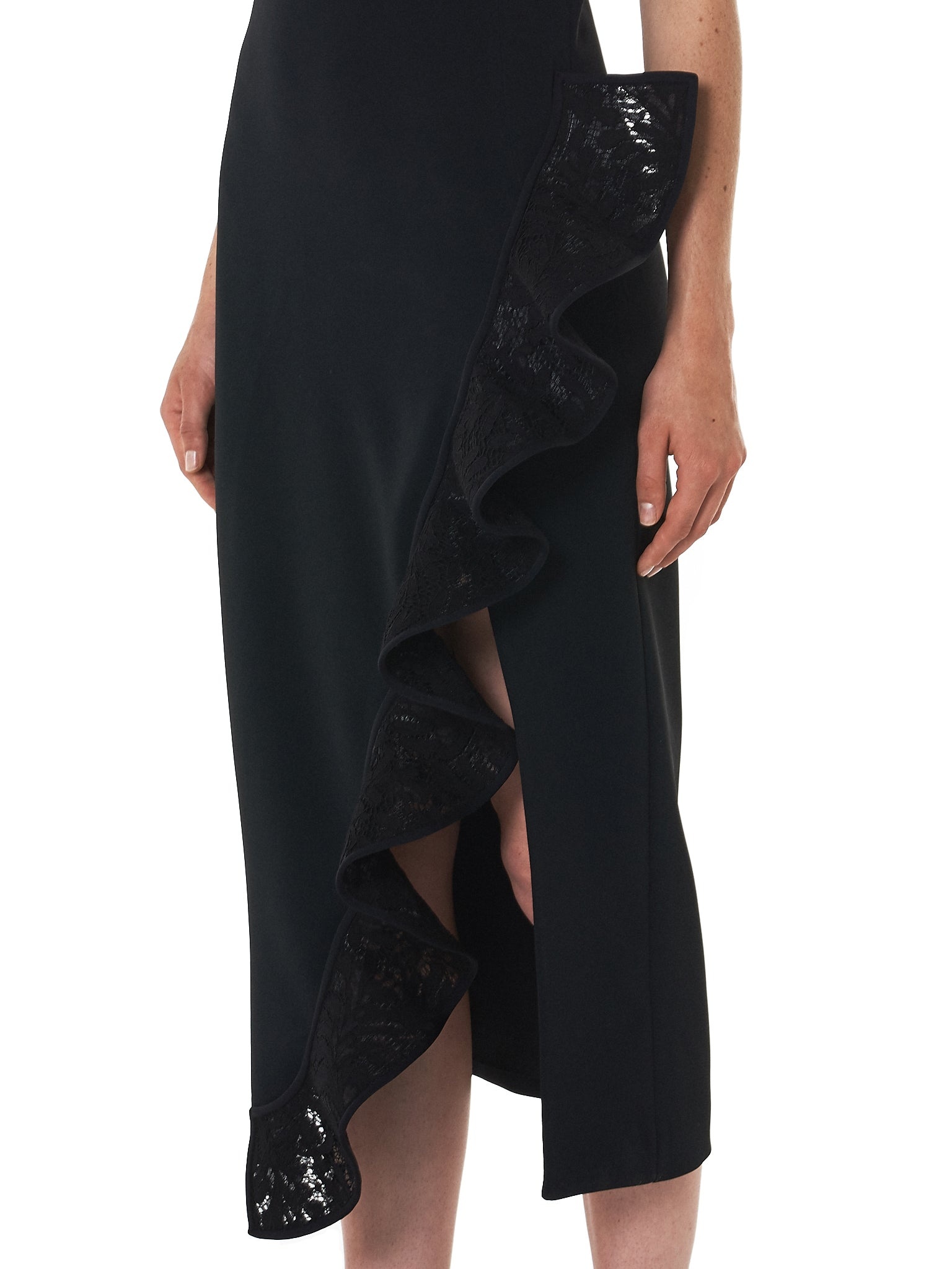 Ruffled Racer Back Dress - 6