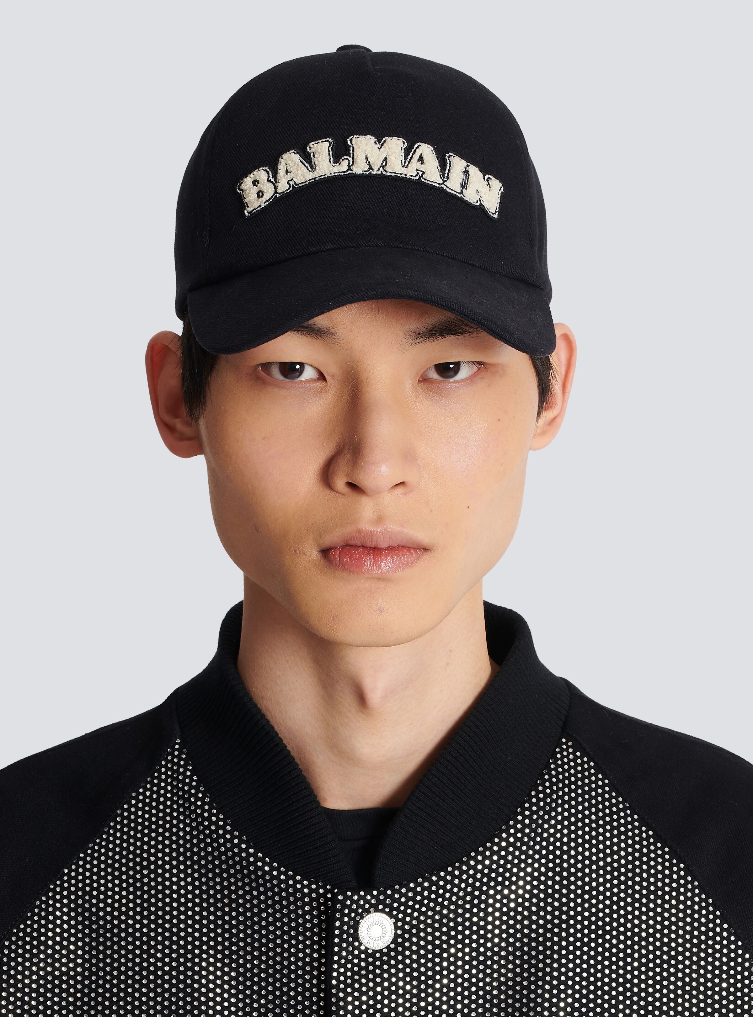 Embroidered Balmain cap - 2