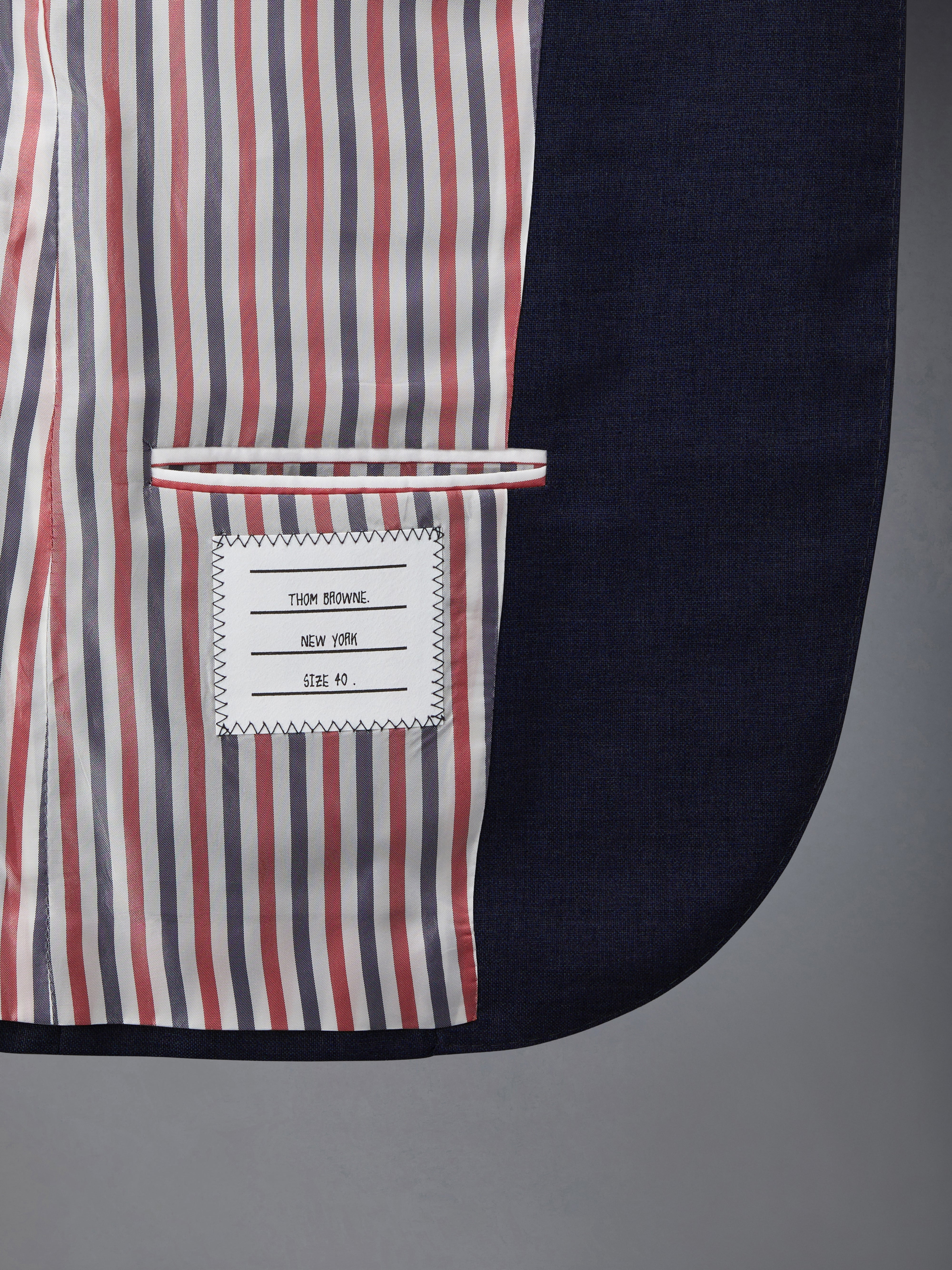 HIGH ARMHOLE SPORT COAT - FIT 3 - IN SCHOOL UNIFORM PLAIN WEAVE - 6