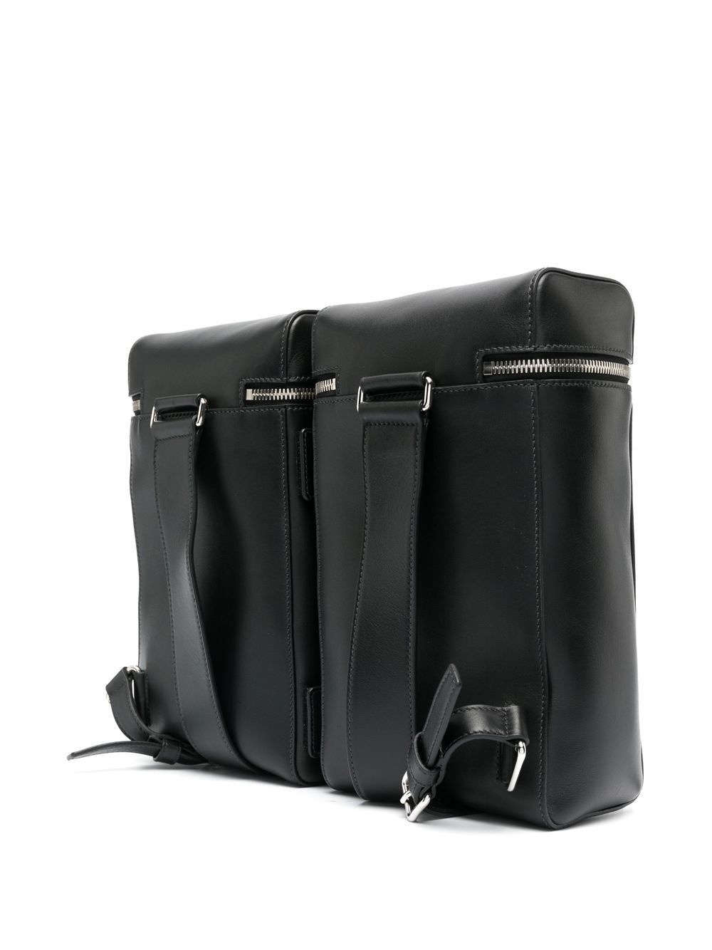 Double leather backpack - 3