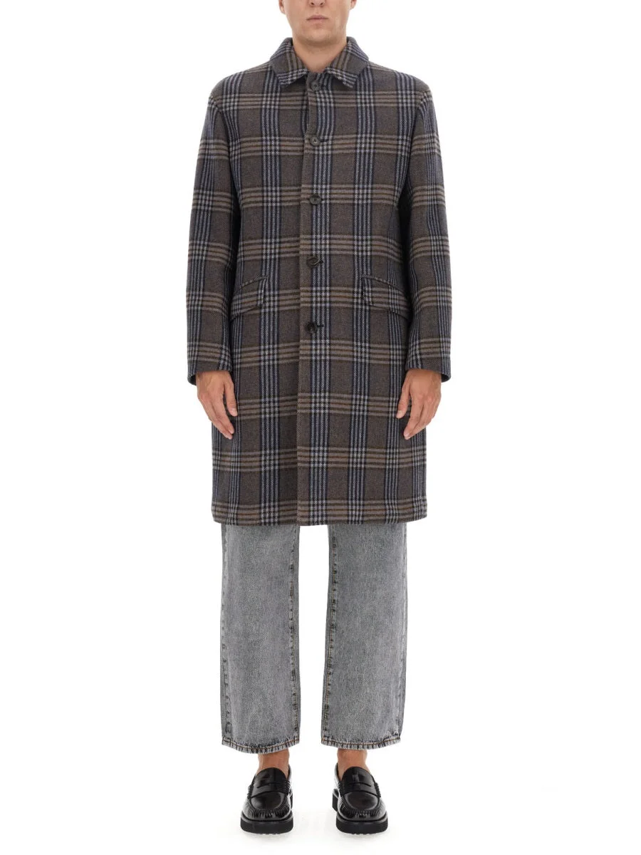 Etro Men Plaid Coat - 1