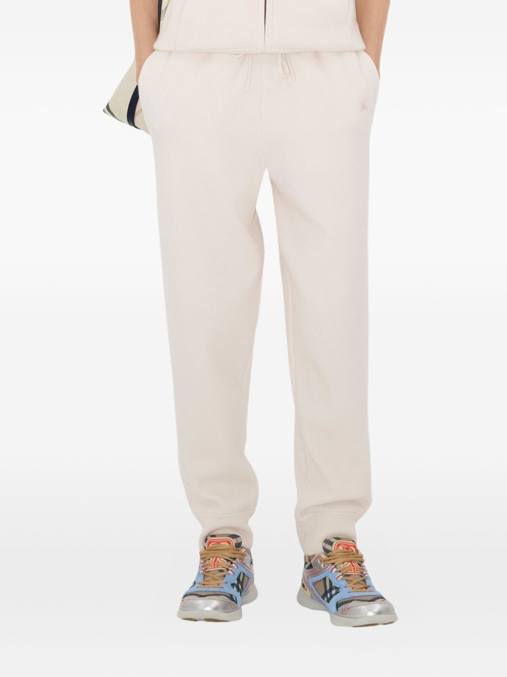 wool-blend track pants - 1