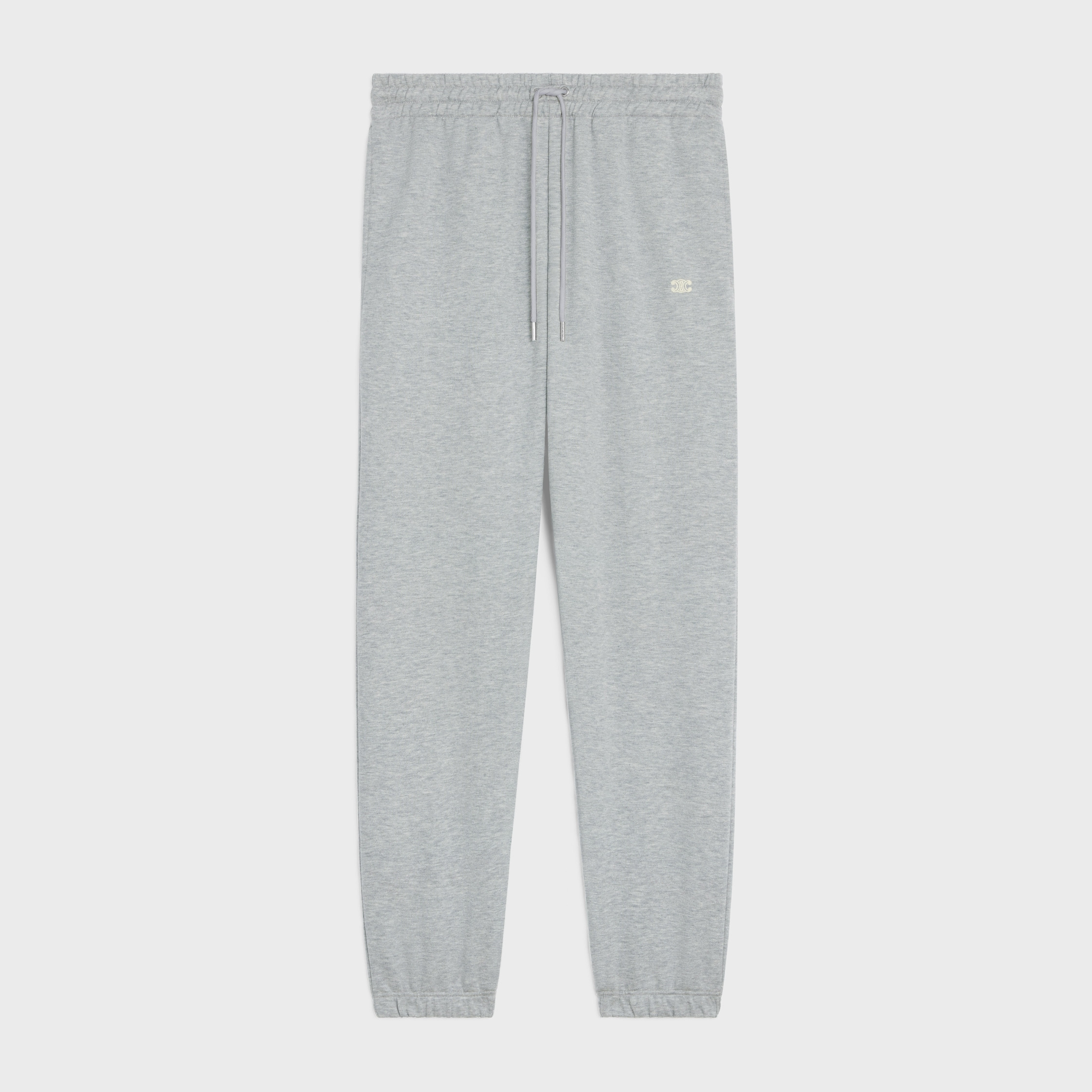 triomphe track pants in cotton and cashmere - 1