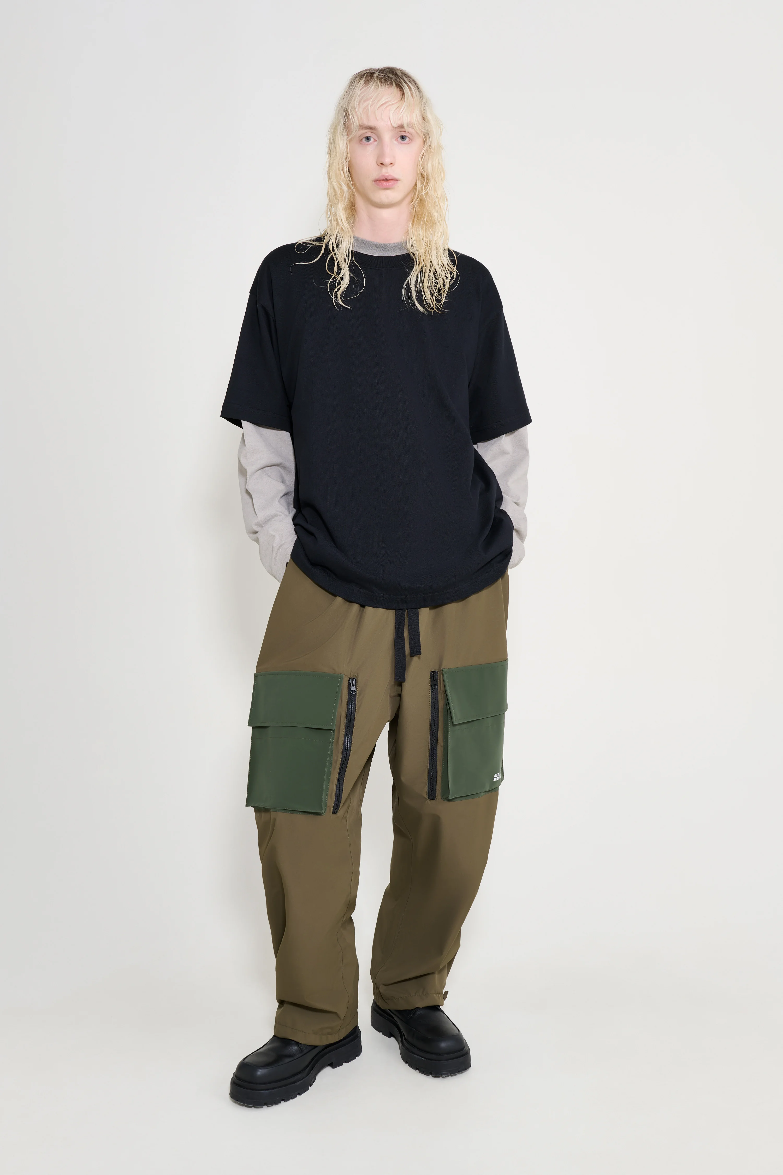 Space Pocket Trousers Green - 1