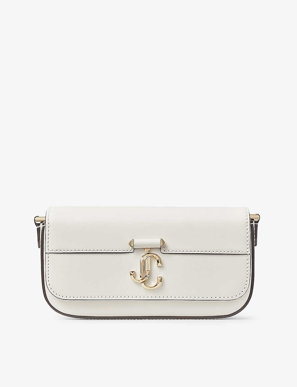 JIMMY CHOO Avenue mini leather shoulder bag selfridges REVERSIBLE