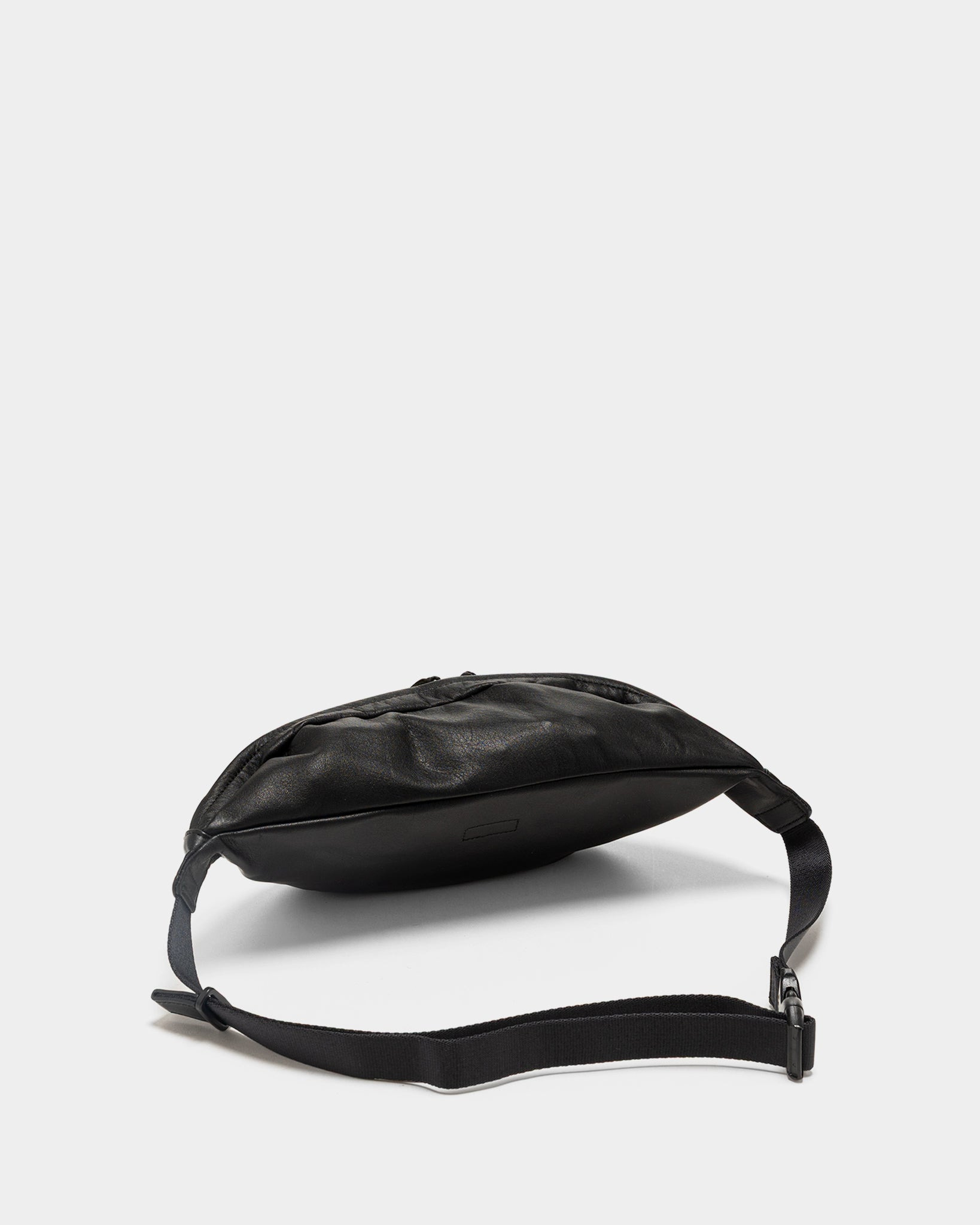 Cow Waist Pouch Bag Black - 4