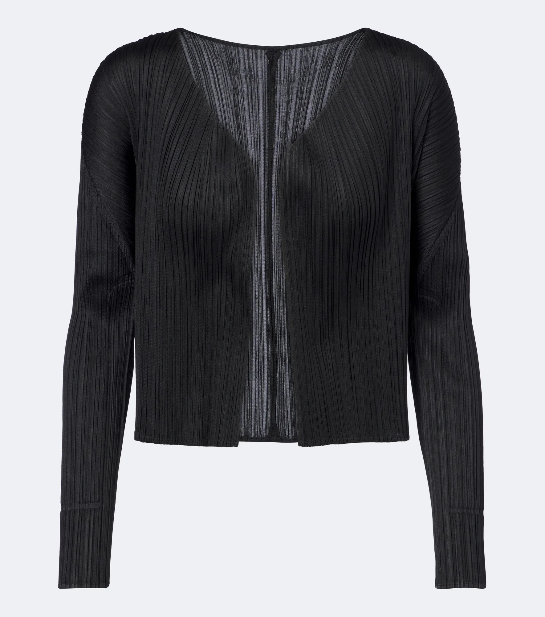 Basics pleated cardigan - 1