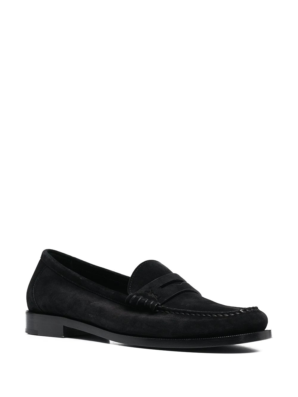 suede penny loafers - 2