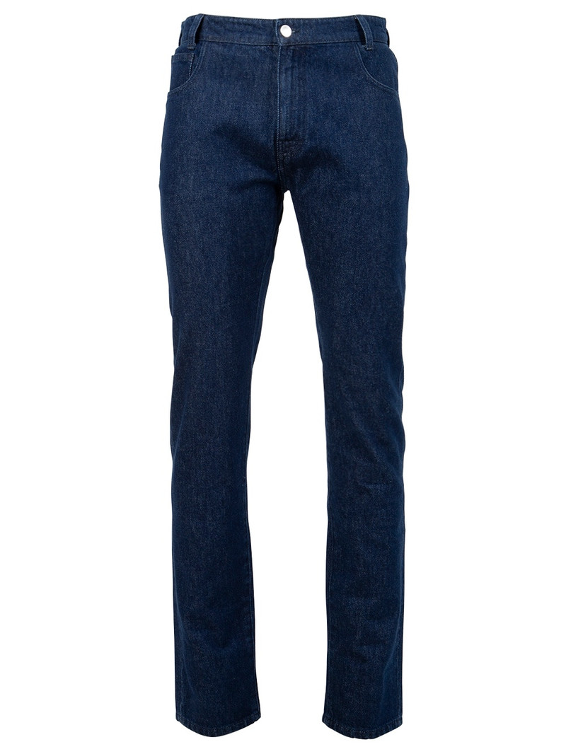 Slim Fit Denim Pants Dark Navy - 1
