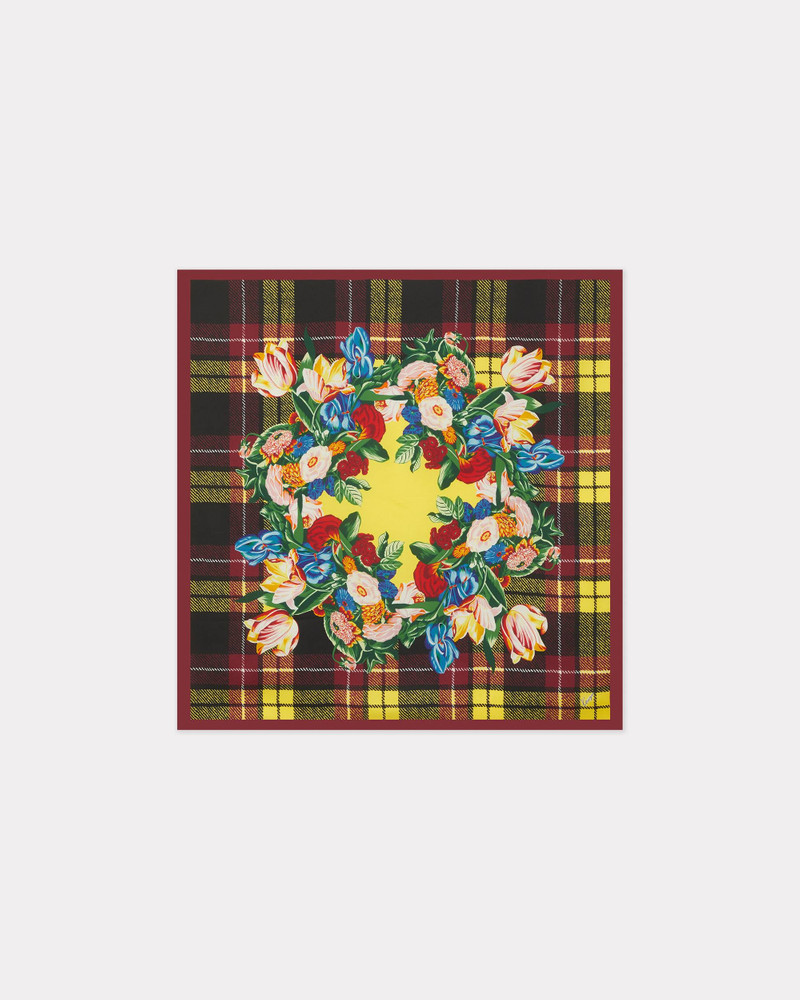 'KENZO Stamp' silk square 1