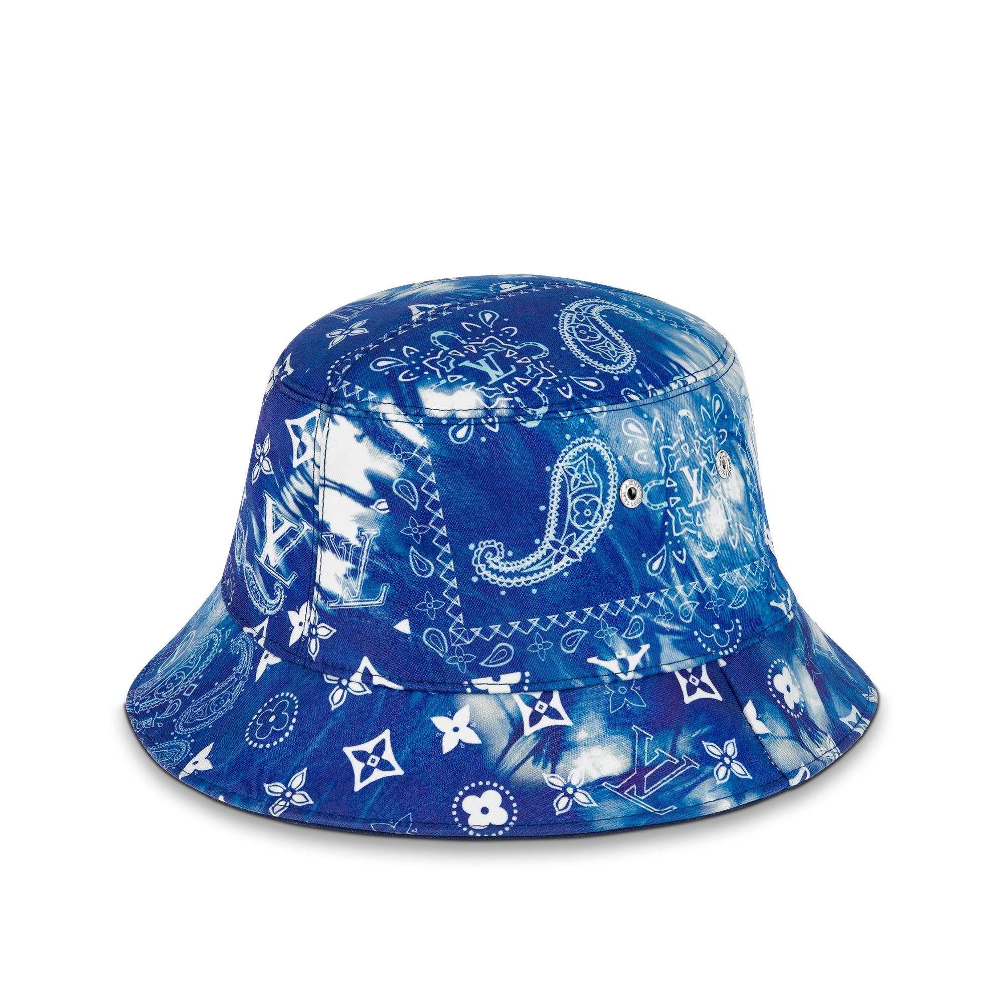 Monogram Bandana Bucket Hat - 1
