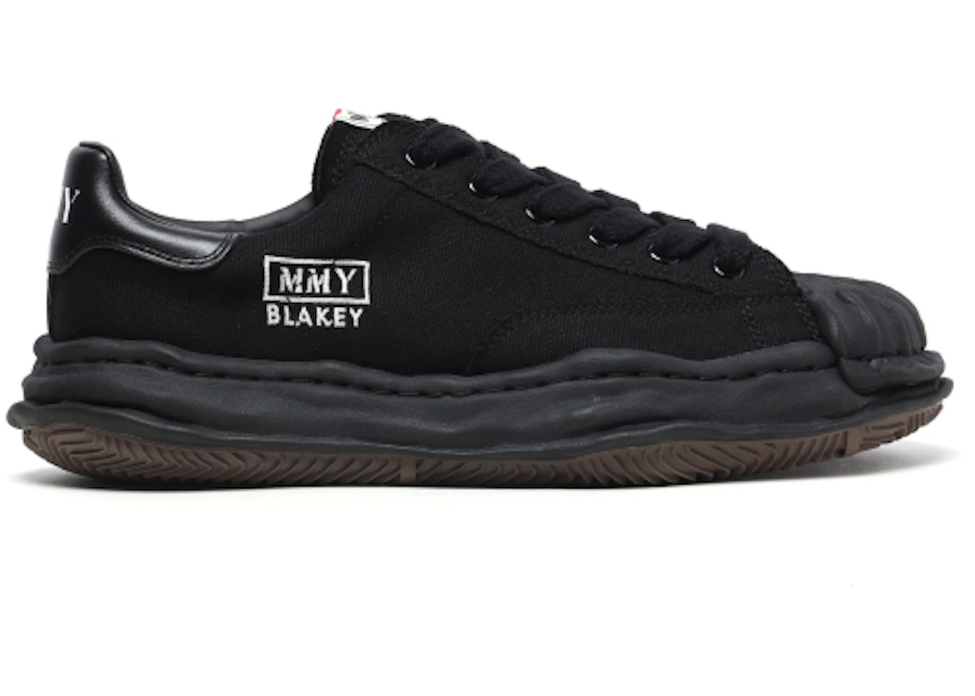 Maison Mihara Yasuhiro Blakey OG Sole Canvas Low Black - 1