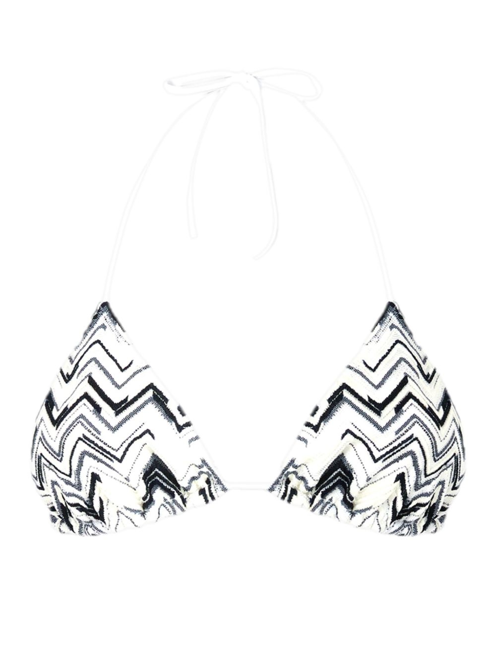 zigzag-knit bikini set - 2