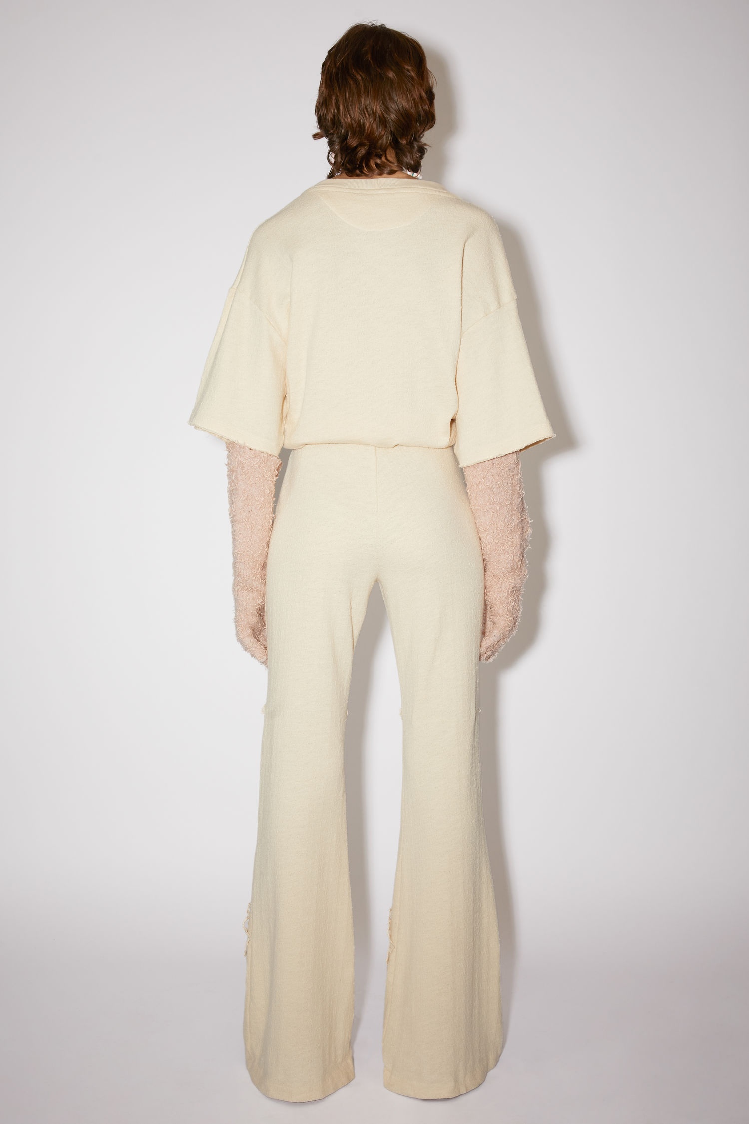 Crochet trousers - Ecru beige - 3