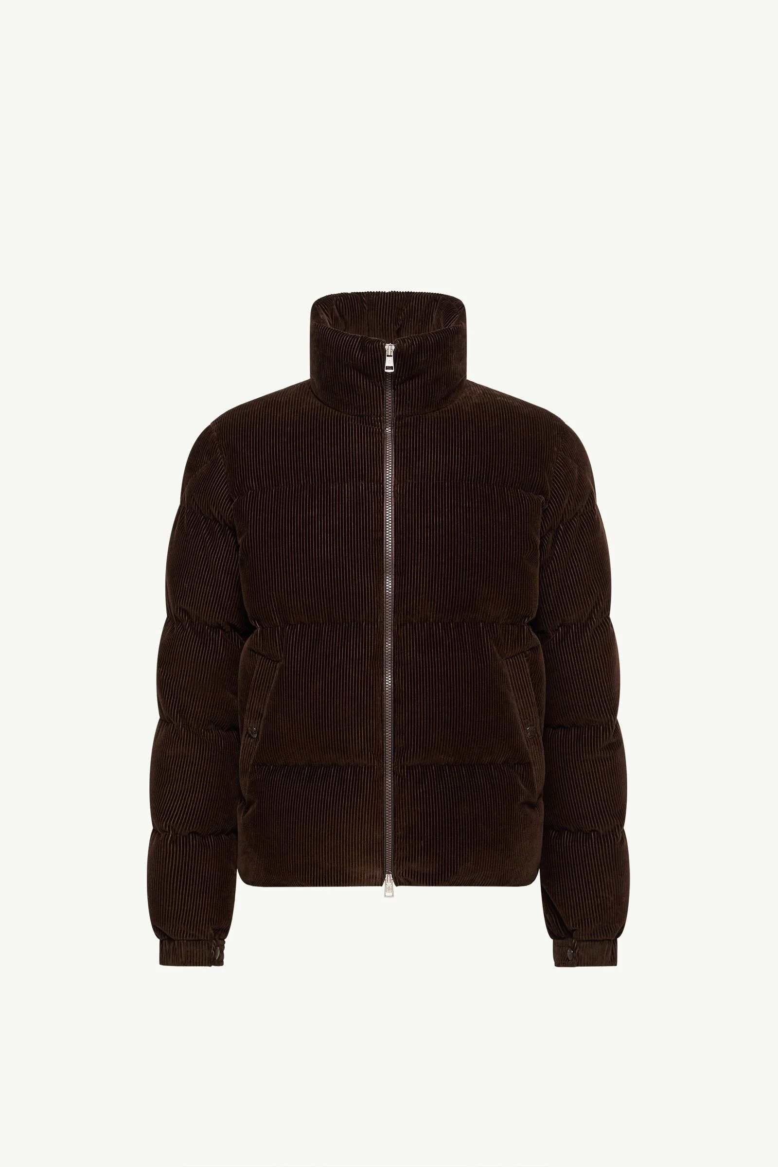 Esparron Corduroy Short Down Jacket - 1