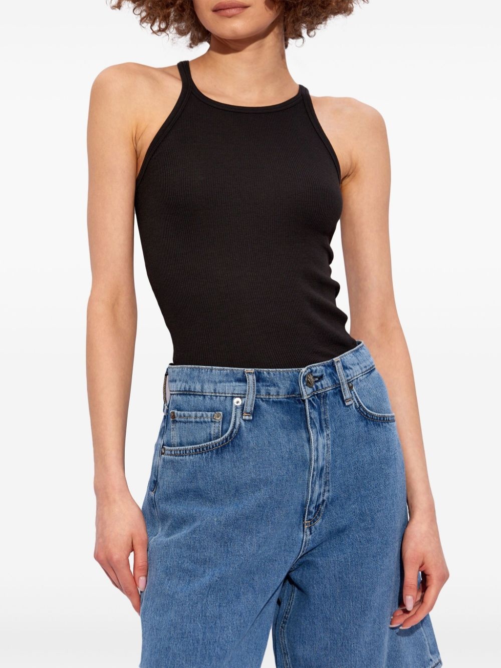 The Essential ribbed tank top - 3